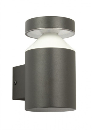 Kinkiet zewnętrzny Delta 6W IP44 ciemny popiel DL-K100 Su-Ma