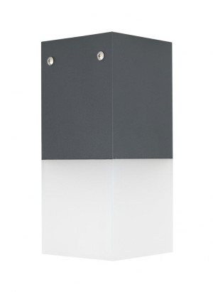 Lampa sufitowa zewnętrzna Cube Max 20W IP44 ciemny popiel CB-MAX S DG Su-Ma