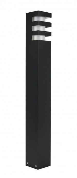 Lampa ogrodowa stojąca 18W IP54 czarna RADO 1 BL Su-Ma