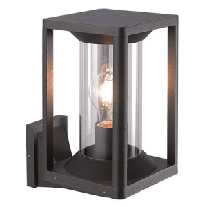 Kinkiet zewnętrzny Porto 15W IP65 czarny M1931 Su-Ma