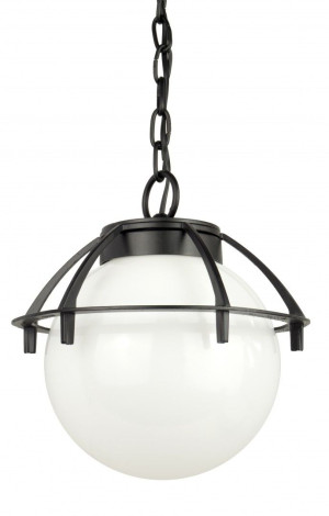 Lampa wisząca zewnętrzna Kule z koszykiem 200 60W IP43 czarna K 1018/1/KPO Su-Ma