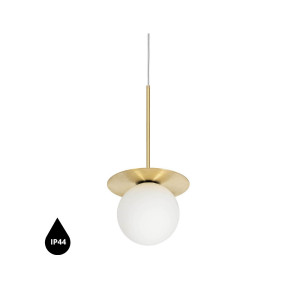 Lampa wisząca BORRA B mosiądz IP44 - UMMO Lighting