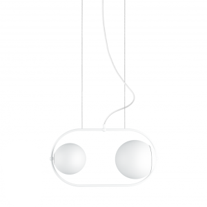 Lampa wisząca KOBAN A biały G9 - UMMO Lighting