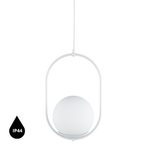 Lampa wisząca KOBAN B biały IP44 - UMMO Lighting
