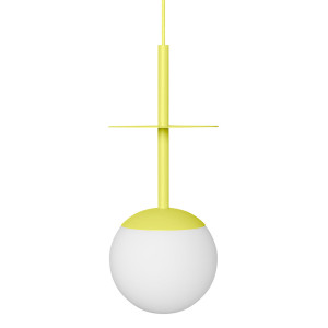 Lampa wisząca PLAAT A żółty E27 - UMMO Lighting
