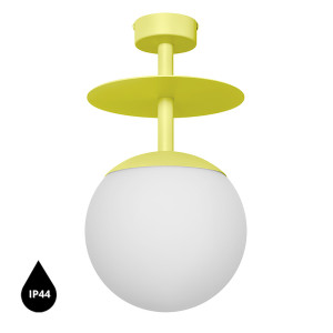 Plafon PLAAT B żółty IP44 - UMMO Lighting