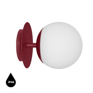 Kinkiet PLAAT C burgundowy IP44 - UMMO Lighting
