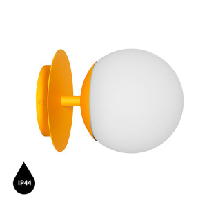 Kinkiet PLAAT C czerwonopomarańczowy IP44 PLC150S0 - UMMO Lighting