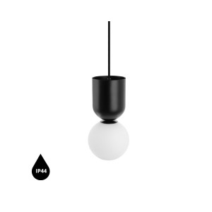 Lampa wisząca LUOTI czarny IP44 - UMMO Lighting