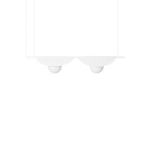 Lampa wisząca SALLO B biały G9 - UMMO Lighting