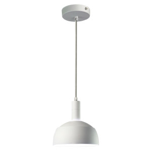 Oprawa wisząca v-tac e27 aluminium klosz biały vt-7100 5 lat gwarancji