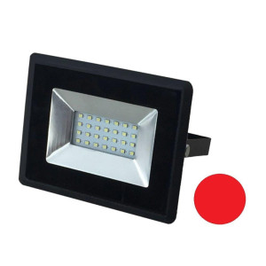 Projektor led v-tac 20w czarny e-series ip65 światło czerwone vt-4021 1700lm