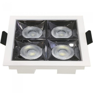 Oprawa v-tac downlight samsung chip 16w ugr19 cri90+ 12st vt-2-16 5700k 1280lm 5 lat gwarancji