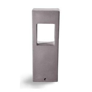 Słupek ogrodowy v-tac beton 12w led jasno szary 495mm ip65 vt-898 3000k 720lm