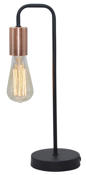 Herpe lampa gabinetowa 1x60w e27 czarny