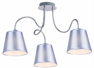 Luk lampa wisząca 3x40w e14 chrom