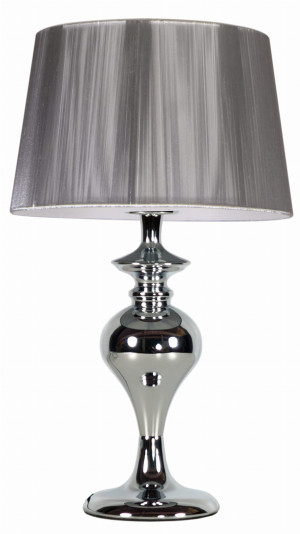 Gillenia lampa gabinetowa 40cm 1x60w e27 srebrna
