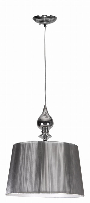 Gillenia lampa wisząca 1x60w e27 srebrna