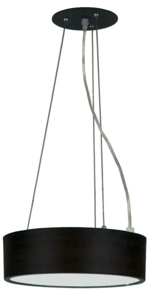 Zigo lampa wisząca 16w led 6500 k metal wenge 330x1200mm