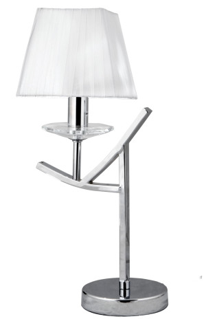 Valencia lampa 1x40w e14 chrom h-45