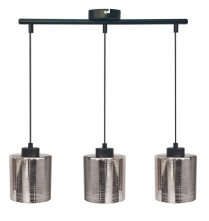 Cox lampa wisząca 3x60w e27 chrom
