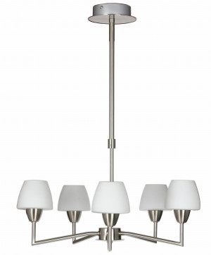 Togo lampa wisząca 5x40w g9 nikiel mat promocja