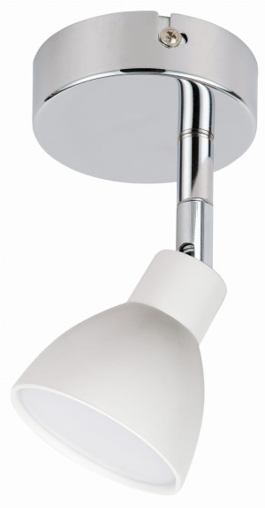Roy lampa kinkiet 1x5w led cob główka okrągła 1e z przegubem kd system biały