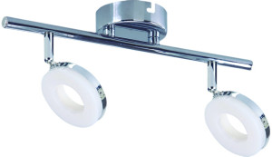 Thema lampa sufitowa listwa 2x5w led chrom