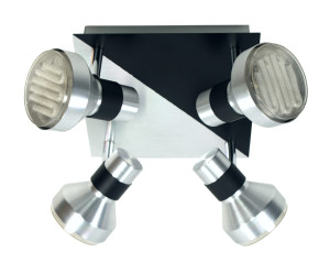 Sortha 1 lampa sufitowa plafon 4x9w gx53 energooszczędna