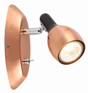 Cross lampa kinkiet 1x50w gu10 miedziany