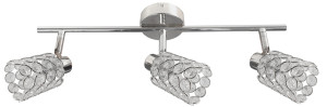 York lampa sufitowa listwa 3x40w g9 chrom