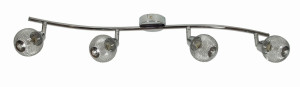 Novel lampa sufitowa listwa 4x40w g9 chrom