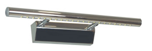 Forte led 2 lampa kinkiet 5w led rurka okrągła chrom