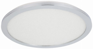 Pixel lampa sufitowa plafon 40 24w led ip44 chrom+granila 3000k