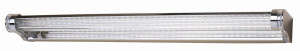 Moderno lampa kinkiet 9w led 58 cm stal nierdzewna polerowana/akryl