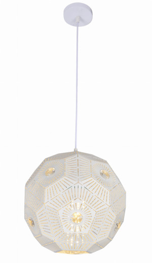 Euphoria lampa wisząca 30 1x40w e27 biały