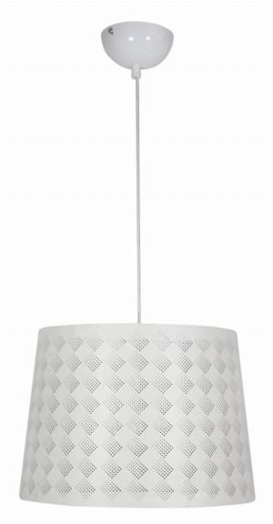 Orlando lampa wisząca 35 kratka 1x60w e27 biały