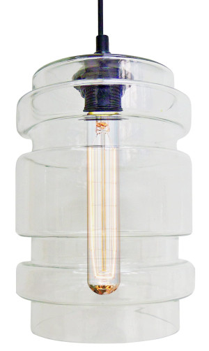 Decorado lampa wisząca 18 1x60w e27 klosz bezbarwny + żarówka