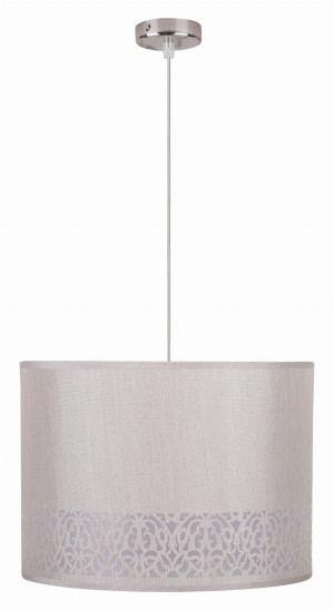 Arabesca lampa wisząca 33x33x24 1x60w e27 kremowy (abażur 77-19441 z zawiesiem 85-10608)