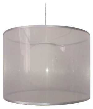Chicago lampa wisząca 37 1x60w e27 srebrny