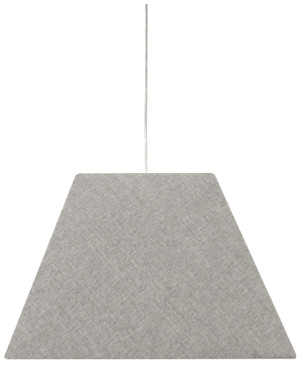 Standard lampa wisząca 35 1x60w e27 szary