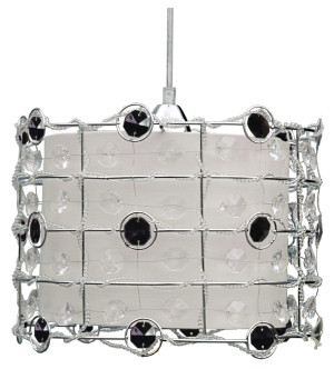 Seneca lampa wisząca 30 1x40w e27 czarny + linka 85-10523