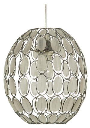 Selma lampa wisząca 25 1x40w e27 biały + linka 85-10523