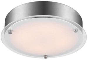 Ronda lampa sufitowa plafon 33 1x18w led satyna
