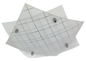 Dublos lampa sufitowa plafon 31x31 1x9w led