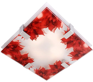 Rapsody lampa sufitowa plafon 31x31 2x60w e27 kwadrat