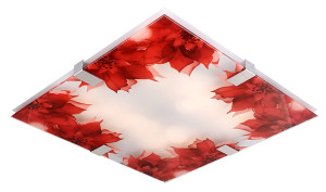 Rapsody lampa sufitowa plafon 40x40 3x50w e27 kwadrat
