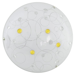 Astro lampa sufitowa plafon 30 1x10w led 6500k amber