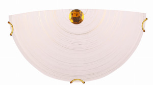 Mila lampa sufitowa plafon 1x60w e27 złoty 1/2