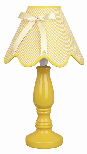 Lola lampka gabinetowa 1x40w e14 żółta